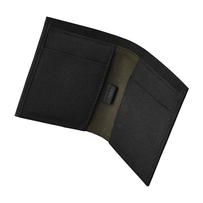 ALPAKA Ark Bifold Cash Wallet - Minimalist Front Pocket Wallet for Men Daily Use,Magnetic Closure for Security with RFID Blocking,Holds 8-12 Cards Plus Cash,Weatherproof Fabric,Black Axoflux 300D