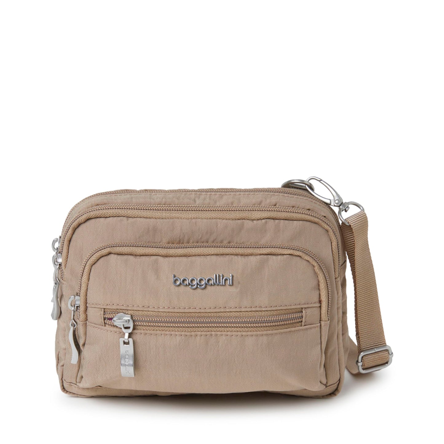 Baggallini Womens Triple Zip bagg