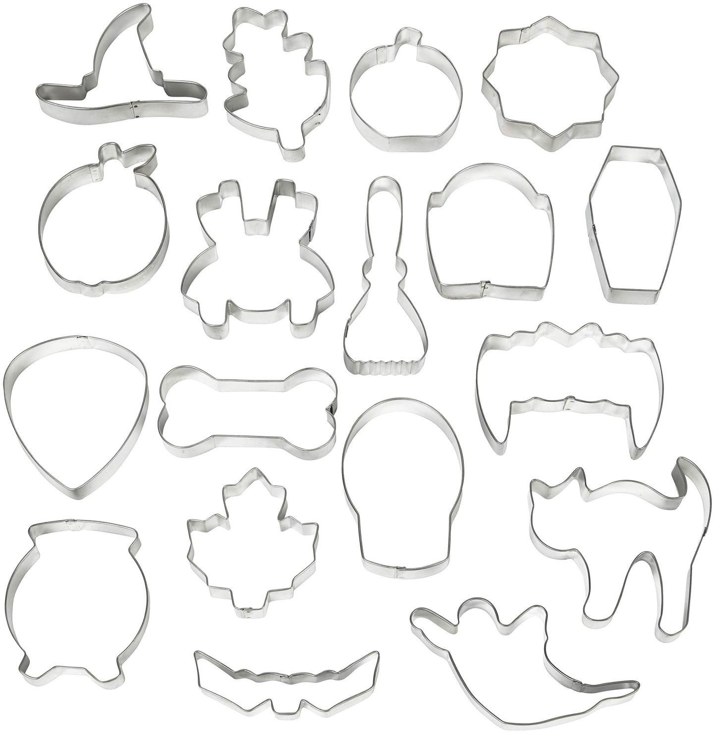 Wilton Halloween Cookie Cutter Set, 18-Piece