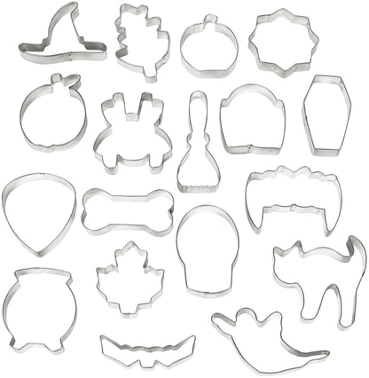 Wilton Halloween Cookie Cutter Set, 18-Piece