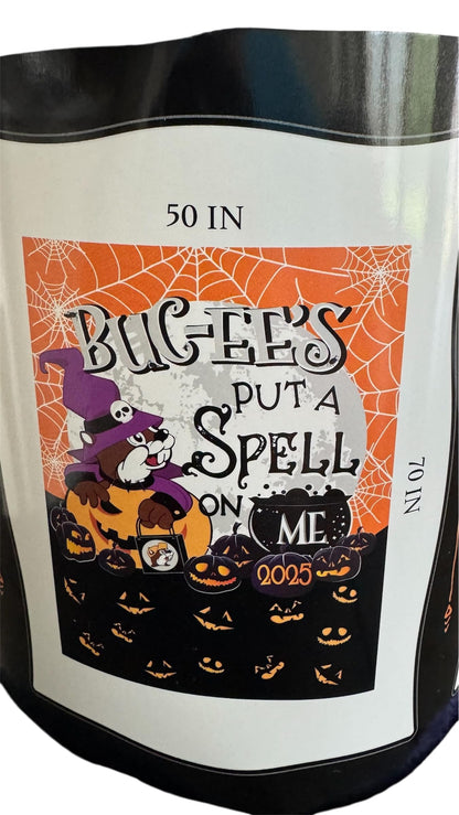 Buc-ee's New Halloween Blanket 2025, Soft and Comfy Throw, 50 x 70 inches