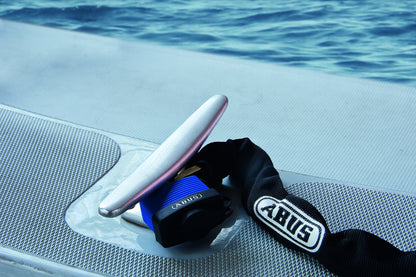 ABUS 70IB/45 KD Solid Brass Weatherproof Padlock Keyed Different with Stainless Steel Shackle, Blue