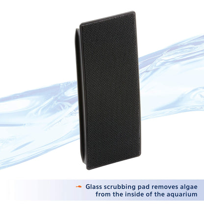 Aqueon Aquarium Algae Cleaning Magnets Glass/Acrylic, Small, Black