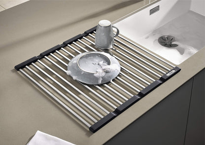 BLANCO 238483 Folding Grid as a Drainer for The Kitchen Sink, Foldable Grid for The Sink in The Kitchen, 440 mm Width