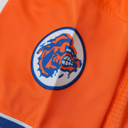 90s Football Jersey for Party,Bobby Boucher #9 The Waterboy Sandler 50th Anniversary Movie Football Jersey (Orange, X-Large)