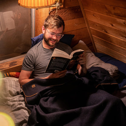 Arcturus Military Wool Blanket - Warm, Thick, Washable - Great for Outdoors, Camping, Stadium Blanket, Picnics, Travel - Car & Bushcraft Survival Kits, Large 64" x 88" 4.5 lb