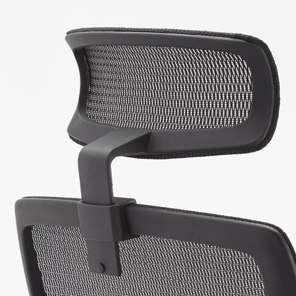 Amazon Basics Ergonomic High-Back Desk Chair, Comfortable Flip-Up Armrests, Contoured Mesh Seat, Swivel, Black, 25.5"D x 26.25"W x 49.25"H