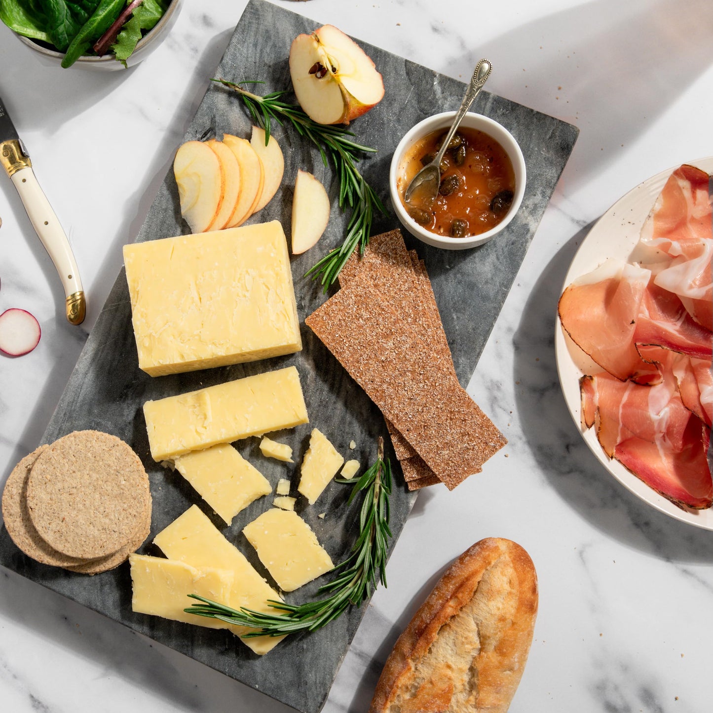 igourmet Holiday Cheese Sampler - Premium Christmas Gourmet Cheese Assortment and Sampler with Manchego, English Cheddar + More