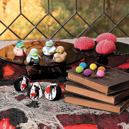 Brain Shaped Erasers (Set of 24) Halloween, Classroom Giveaways and Party Supplies