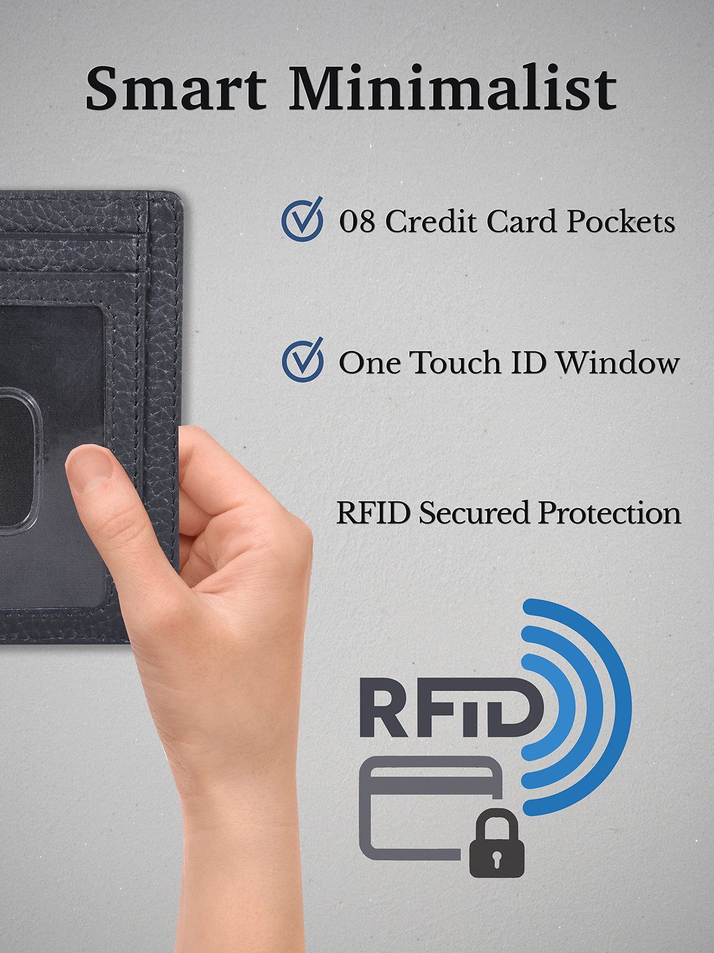 CALGARI® Italian Luxury Leather Minimalist Wallets | For Men and Women