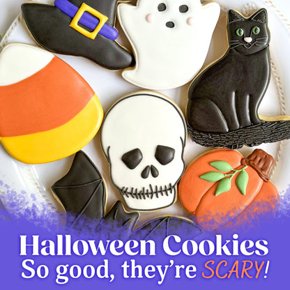 Ann Clark Cookie Cutters Halloween Ghost Cookie Cutters 2-Pc Set Made in USA, 3", 3.5"