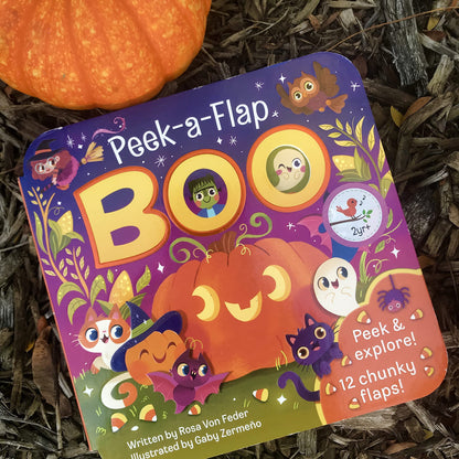 Boo Halloween Lift-a-Flap Board Book Ages 0-4 (Peek-A-Flap)