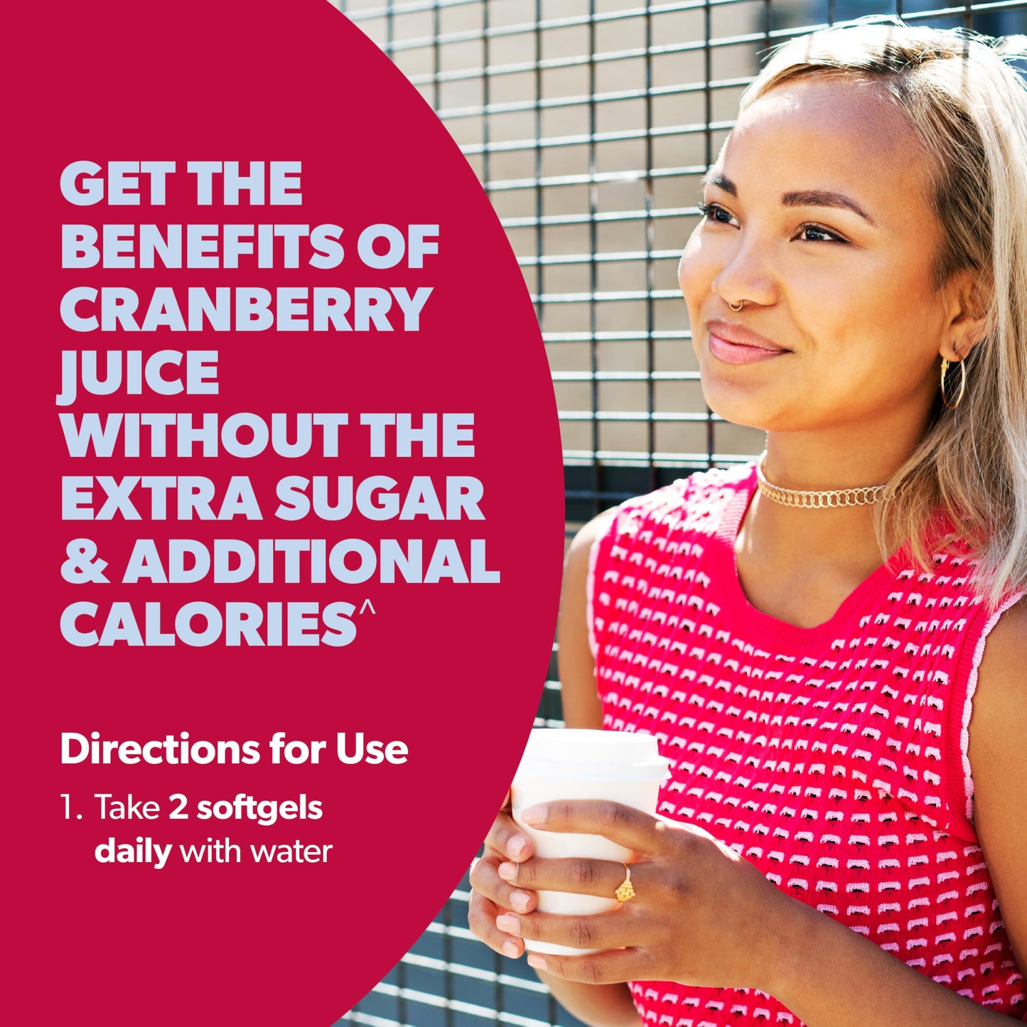 AZO Cranberry Supplement, Made with Concentrated Whole Fruit Cranberry Powder to Help Cleanse and Protect the Urinary Tract*, Sugar Free Cranberry Pills, Non-GMO, 100 Softgels