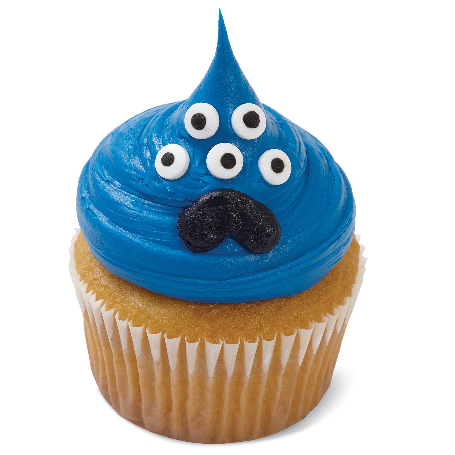 Wilton Edible Candy Eyeball Sprinkles, Small Edible Googly Eyes for Decorating Cupcakes, Cookies & Halloween Treats, Black and White, 0.88 oz