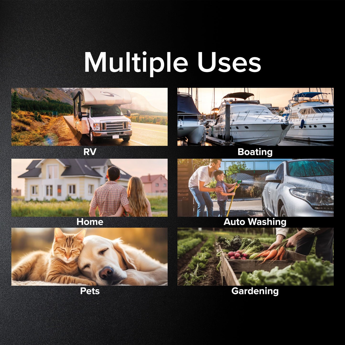 Camco (22853) 50ft Premium Drinking Water Hose - Anti-Kink Design, 20% Thicker Than Standard Hoses (5/8"Inside Diameter),Blue