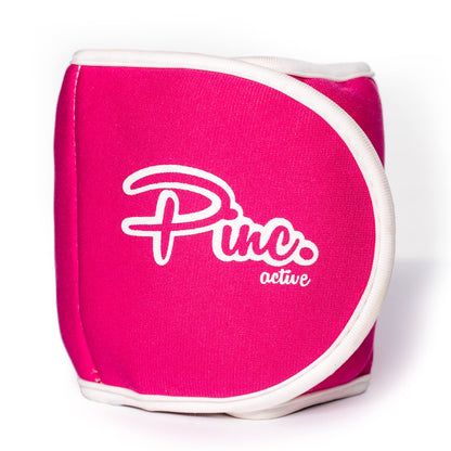 Ankle Weights Set (2 x 0.5lb Cuffs) - 1lbs in Total - for Women, Men and Kids – Used for Workouts at Home, Pilates, Yoga, Boxing, Dancing and Resistance Training, Pink