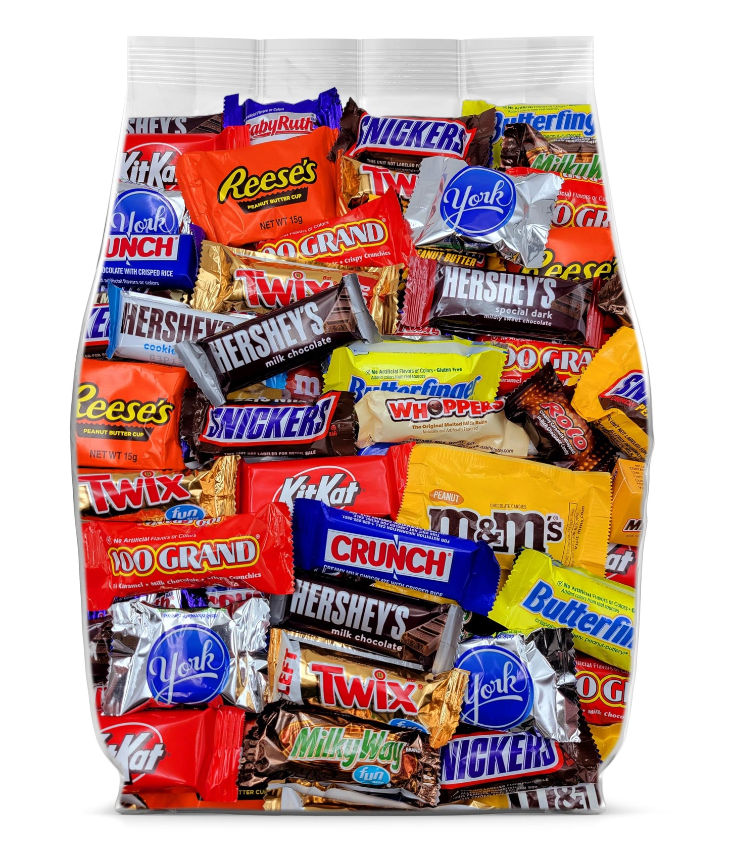 Assorted Halloween Chocolate Candy Variety Pack - 5lb Chocolate Trick or Treat Candy Individually Wrapped - Bulk Chocolate Assortment Great for Party Favors, Sharing and Snacking - Chocolate Candy Bulk Pack - 5 Pounds