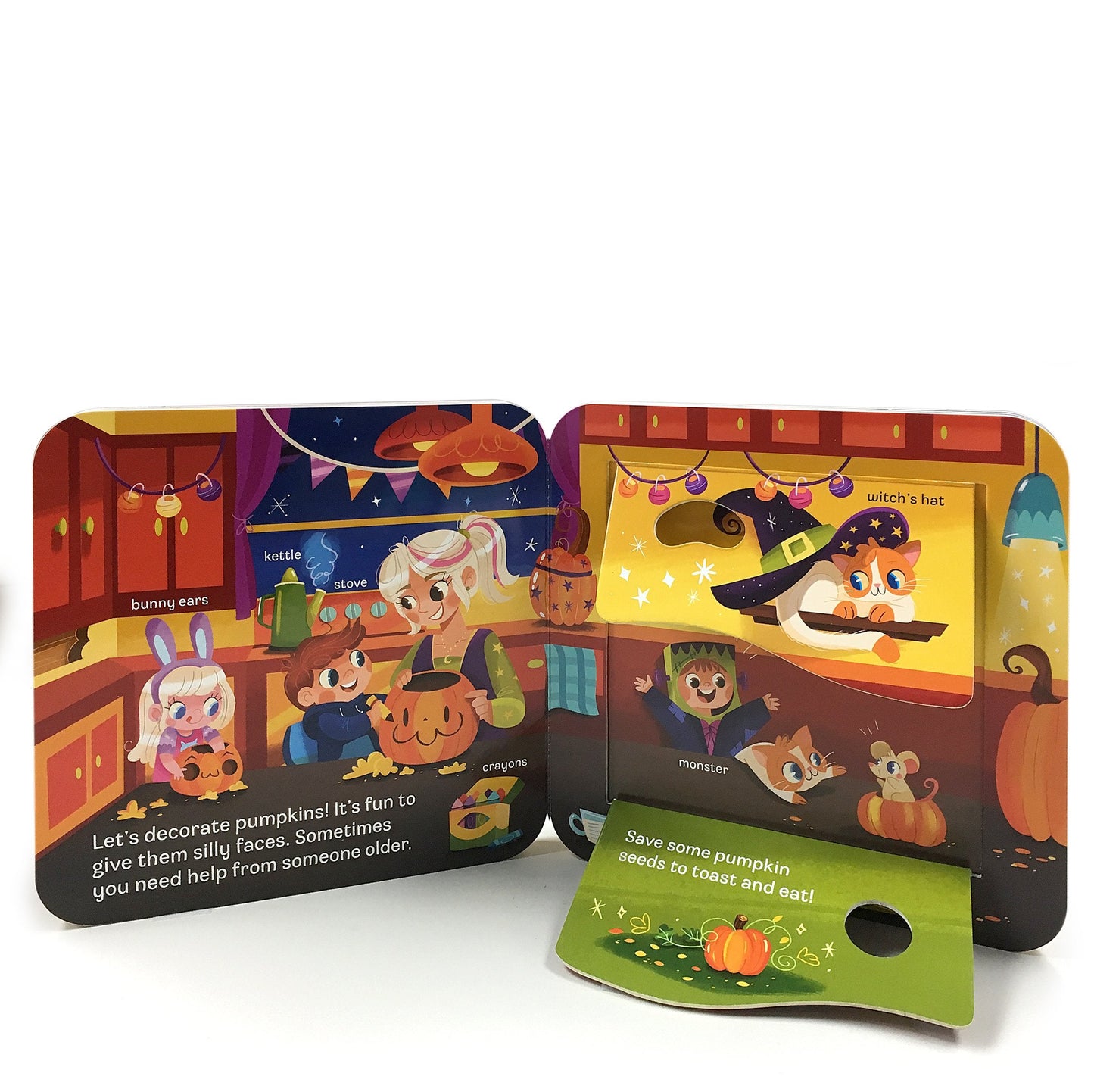 Boo Halloween Lift-a-Flap Board Book Ages 0-4 (Peek-A-Flap)