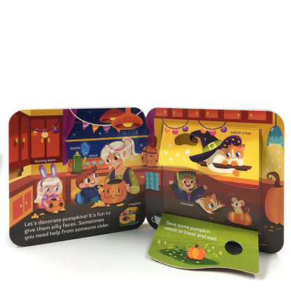 Boo Halloween Lift-a-Flap Board Book Ages 0-4 (Peek-A-Flap)