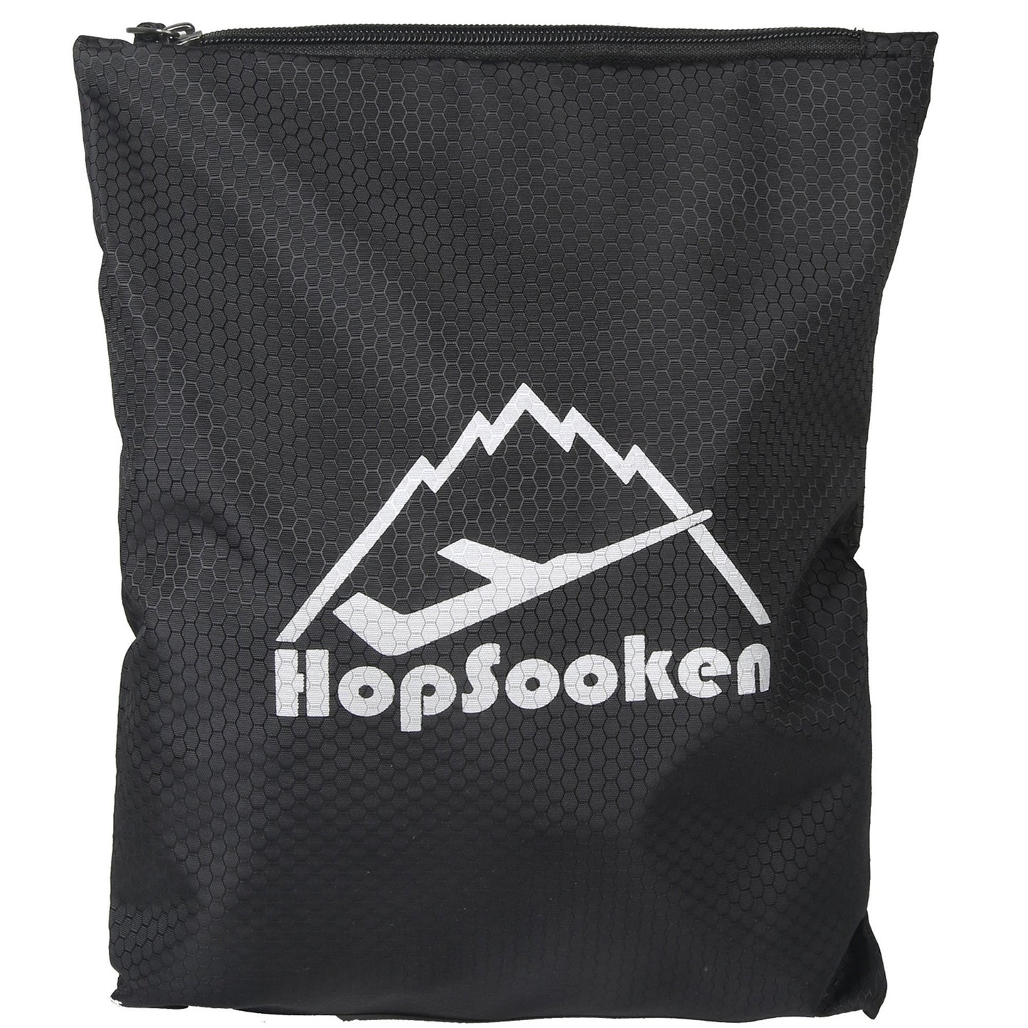 Hopsooken 5 Set Packing Cubes for Travel Large Suitcase Luggage Organizer Bags Travel Accessories Vacation 4 Cubes 1 Laundry Pouch Bag (Black)