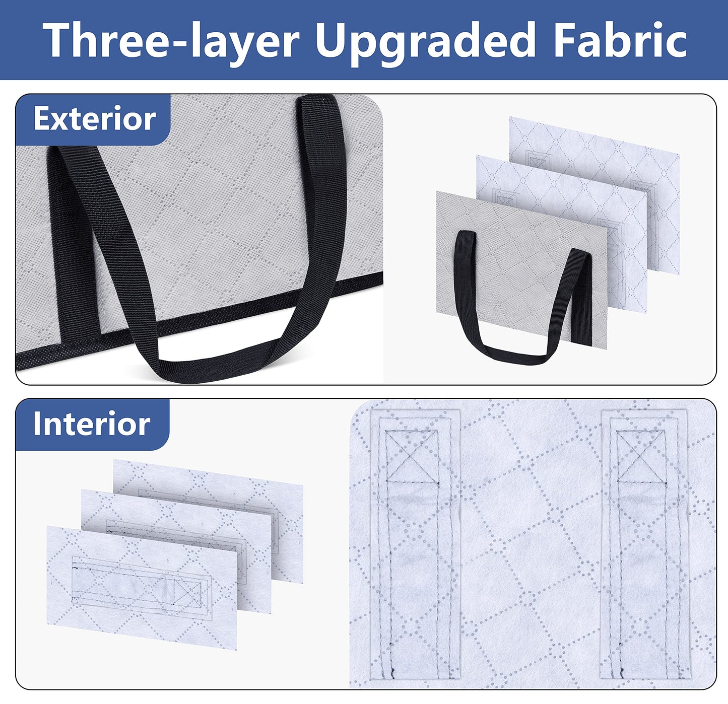 AOODA Hat Storage for Baseball Caps, Large Holds up to 40 Caps Wide Hat Organizer for Closet Snapback Holder, Grey