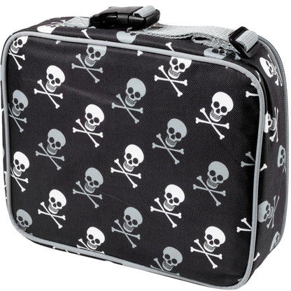 Bentology Lunch Bag for Boys- Kids Insulated Durable Lunchbox Tote Fits Bento Boxes, Containers, Jars & Water Bottles- Reusable School Lunch Sleeve w Clip on Handle- Keep Food Hotter or Colder Longer