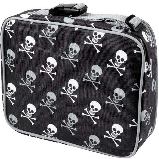 Bentology Lunch Bag for Boys- Kids Insulated Durable Lunchbox Tote Fits Bento Boxes, Containers, Jars & Water Bottles- Reusable School Lunch Sleeve w Clip on Handle- Keep Food Hotter or Colder Longer