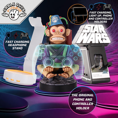 Cable Guys - Call of Duty Monkey Bomb Gaming Accessories & Phone Holder for Most Controller (Xbox, Play Station, Nintendo Switch)