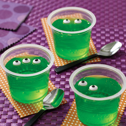 Wilton Edible Candy Eyeball Sprinkles, Small Edible Googly Eyes for Decorating Cupcakes, Cookies & Halloween Treats, Black and White, 0.88 oz