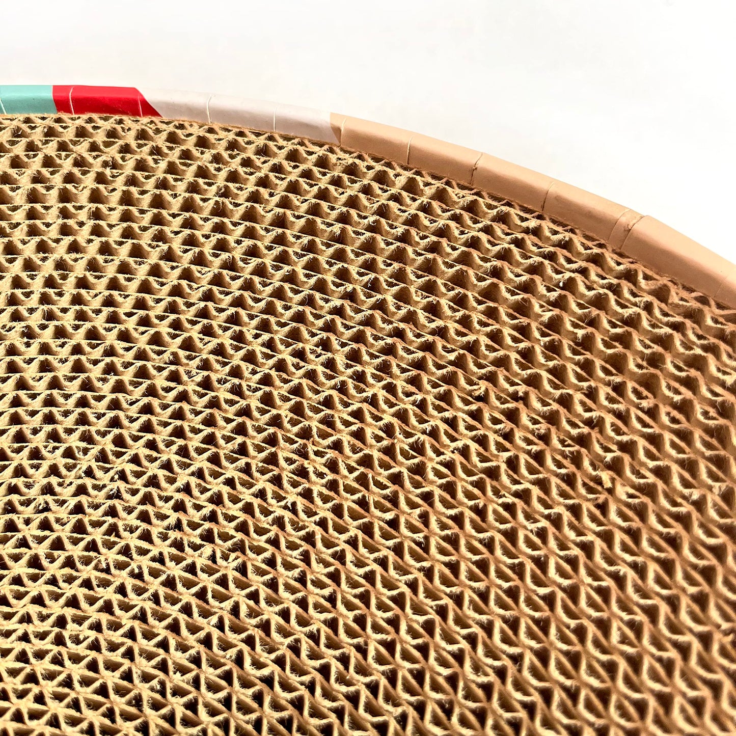 BobbyPet Cat Scratcher Lounge Bed - Lounge Couch for Indoor Cats Oval Shape 17"x13" Long Lasting Furniture