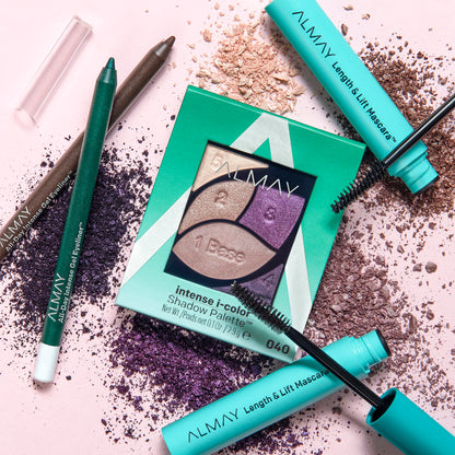 Almay Eyeshadow Palette, Longlasting Eye Makeup, Primer Enriched with Antioxidant Vitamin E, Hypoallergenic, 040 Green Eyes, 0.1 Oz