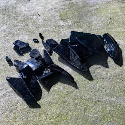 Bottled Up Designs Handmade Vintage Lace Leverback Earrings, Sterling Silver, Eco Friendly, Made in USA, Birthday Gifts, Mothers Day, Women, Anniversary (Black Depression Glass)