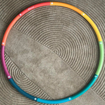 Azhuria Weighted Hula Hoop Plus Size | 3.2lb Weight, 43in Diameter | Extra Large Hula Hoop for Adults Weight Loss | Easy to Spin, Soft Padding | Exercise Hoop for Beginners & Advanced Hoopers