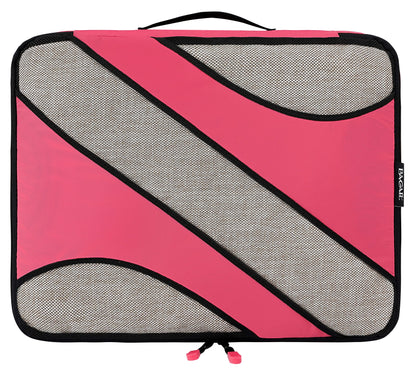 BAGAIL 6 Set Packing Cubes,Travel Luggage Packing Organizers(6Set Coral)